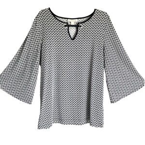 EMALINE Flared Sleeves Tunic